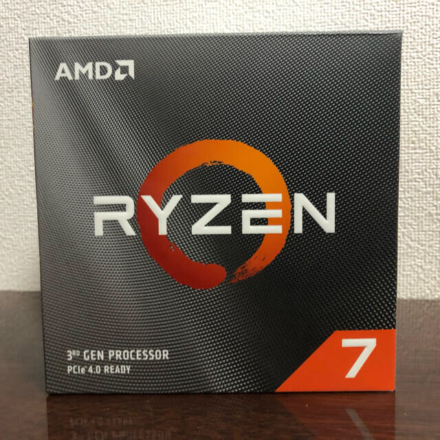 AMD CPU RYZEN 7 3700XPCパーツ