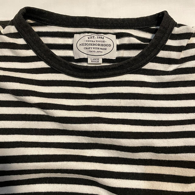 NEIGHBORHOOD(ネイバーフッド)のネイバーフッド ボーダーTシャツ メンズのトップス(Tシャツ/カットソー(半袖/袖なし))の商品写真
