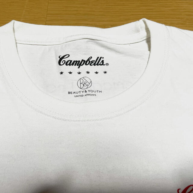 BEAUTY&YOUTH UNITED ARROWS(ビューティアンドユースユナイテッドアローズ)のユナイテッドアローズ　campbell soup コラボＴ メンズのトップス(Tシャツ/カットソー(半袖/袖なし))の商品写真