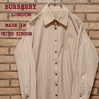 バーバリー Burberry ストライプシャツ シャツ メンズ の通販 100点以上 バーバリーのメンズを買うならラクマ