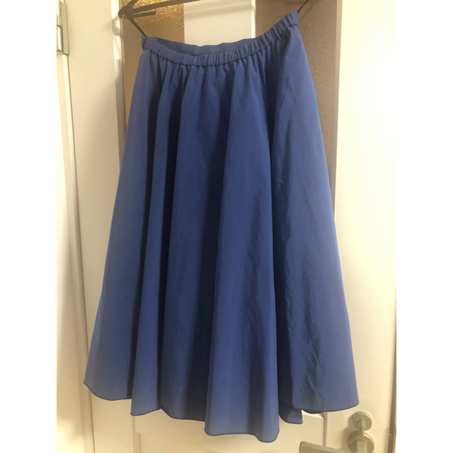 DOUBLE STANDARD CLOTHING(ダブルスタンダードクロージング)の<美品>ダブスタ　フレアースカート（ブルー系）フリー レディースのスカート(ひざ丈スカート)の商品写真
