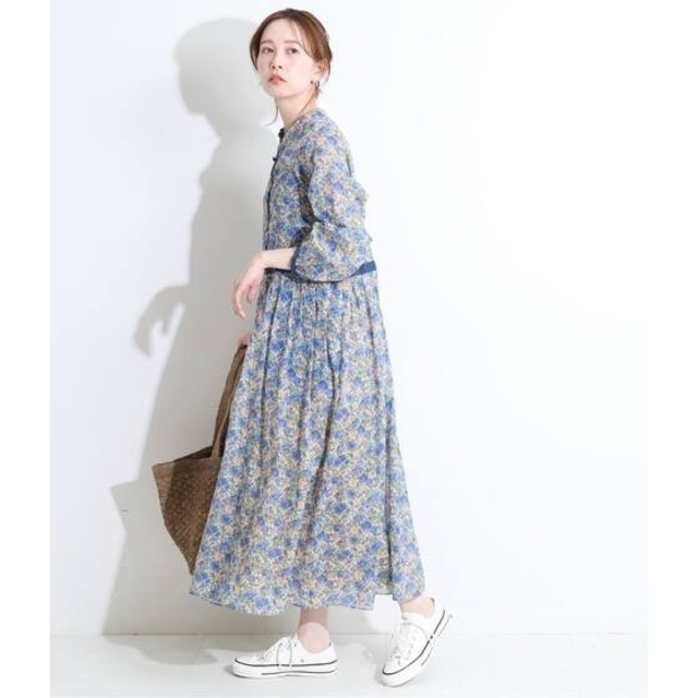 イエナ☆IENA LA BOUCLE RATTI フラワーシャツドレス 新品