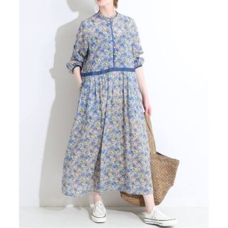 イエナ(IENA)のイエナ☆IENA LA BOUCLE RATTI フラワーシャツドレス　新品(その他)