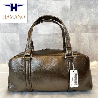 ハマノヒカクコウゲイ(濱野皮革工藝/HAMANO)の【未使用品タグ付き】HAMANO 濱野皮革工藝 皇室御用達 本革 ハンドバッグ(トートバッグ)