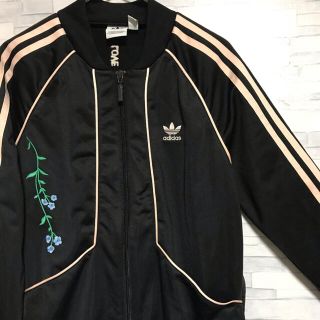 アディダス(adidas)のadidas  アディダス　オリジナルス　花柄　刺繍入り　トラックトップ(その他)