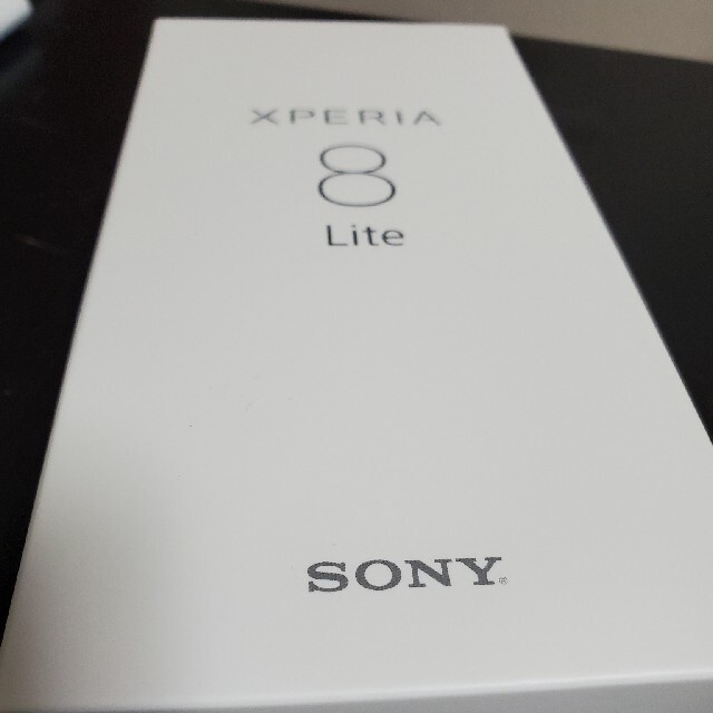 未使用 Xperia 8 Lite ブラック 64GB SIMフリー - スマートフォン本体