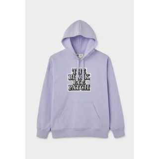 エイチアンドエム(H&M)のThe Black Eye Patch H&M パーカー 紫　[M](パーカー)