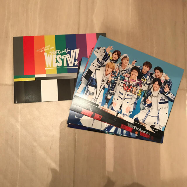 ジャニーズWEST(ジャニーズウエスト)のジャニーズWEST WESTV！ Blu-ray 初回限定盤 エンタメ/ホビーのDVD/ブルーレイ(ミュージック)の商品写真