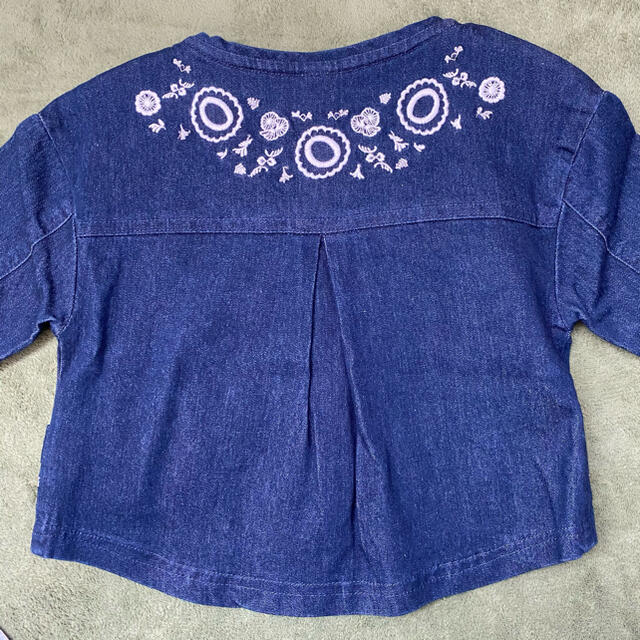 F.O.KIDS(エフオーキッズ)のアプレレクール　デニムジャケット キッズ/ベビー/マタニティのキッズ服女の子用(90cm~)(ジャケット/上着)の商品写真