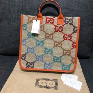 GUCCI グッチ キッズ GG サイケデリック トートバッグ