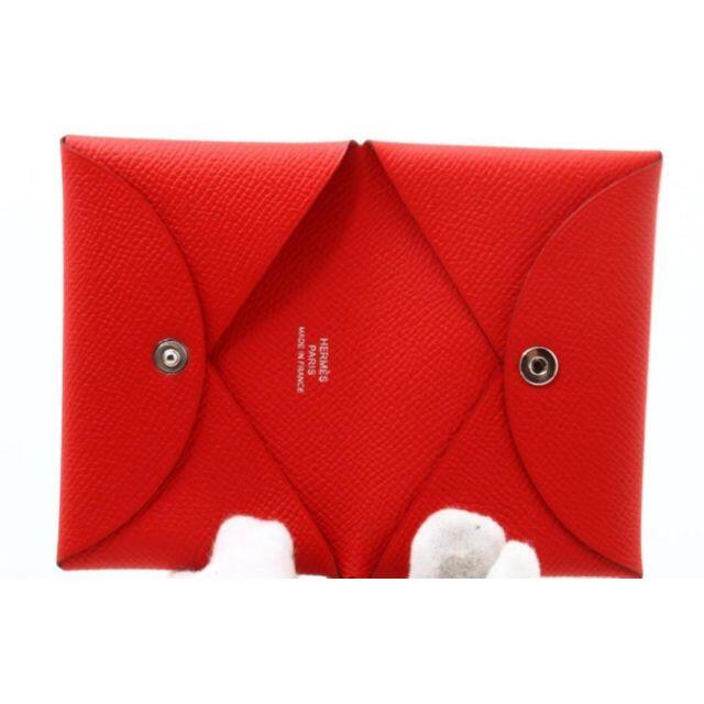 レターパッ Hermes - エルメス カードケースカルヴィヴェルソ ローズ