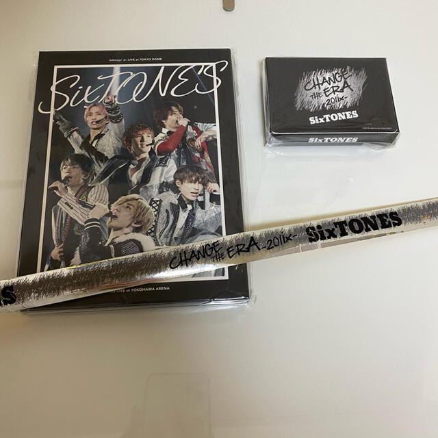 SixTONES 素顔4 チェンエラ 銀テープ、トランプおまけ付き チープ