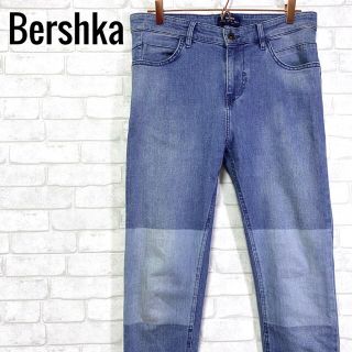 ベルシュカ(Bershka)のBershka ベルシュカ 切り替えブリーチ スキニーフィット ストレッチW32(デニム/ジーンズ)