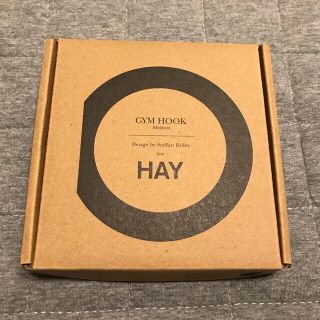 【新品未開封品】HAY ジムフック 黒色 Mサイズ(タオル/バス用品)