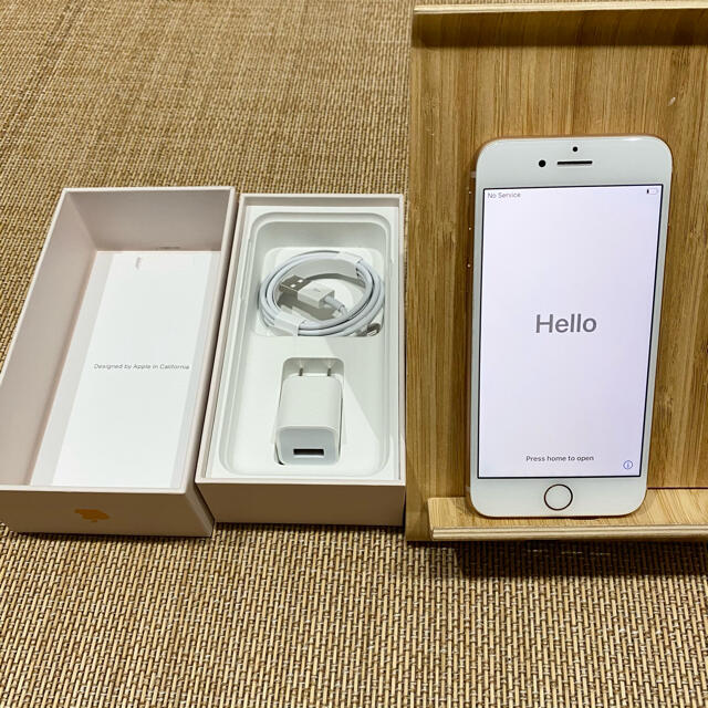 iPhone8 64G ローズゴールド 箱付 SoftBank