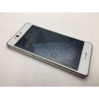 フジツウ(富士通)のSIMフリー arrows SV F-03H ホワイト◆美品◆ 520(スマートフォン本体)