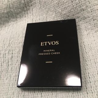 エトヴォス(ETVOS)のetvos ミネラルプレストチーク  シナモンベージュ(チーク)