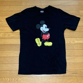 ユニクロ(UNIQLO)のKei43様専用★ディズニー　ミッキーマウス　プリントTシャツ★(Tシャツ/カットソー(半袖/袖なし))