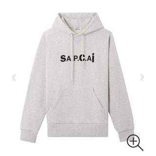 サカイ(sacai)のsacai A.P.C apc パーカー　スウェット　XS 新品未使用　サカイ(トレーナー/スウェット)