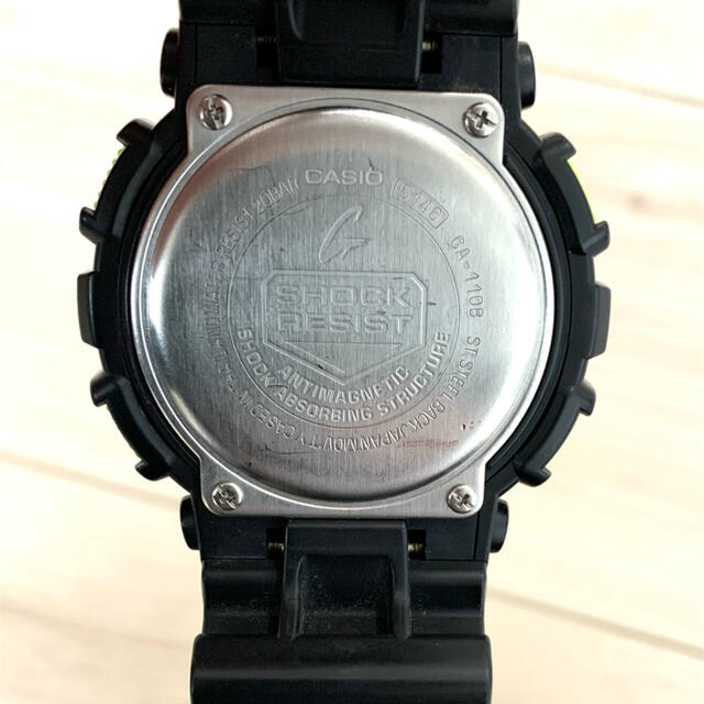 G-SHOCK(ジーショック)のG SHOCK GA-110B グリーン メンズの時計(腕時計(デジタル))の商品写真