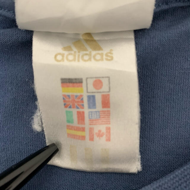 adidas(アディダス)の【人気色】adidas Tシャツ USA古着 2XL ビックシルエット メンズのトップス(Tシャツ/カットソー(半袖/袖なし))の商品写真