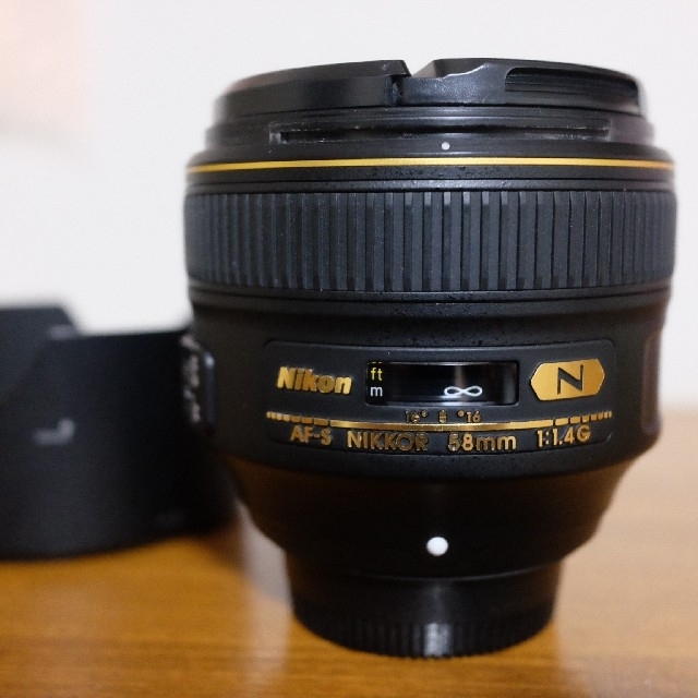 Nikon(ニコン)の【やんやん様専用】Nikon AF-S NIKKOR 58mm F1.4G スマホ/家電/カメラのカメラ(レンズ(単焦点))の商品写真