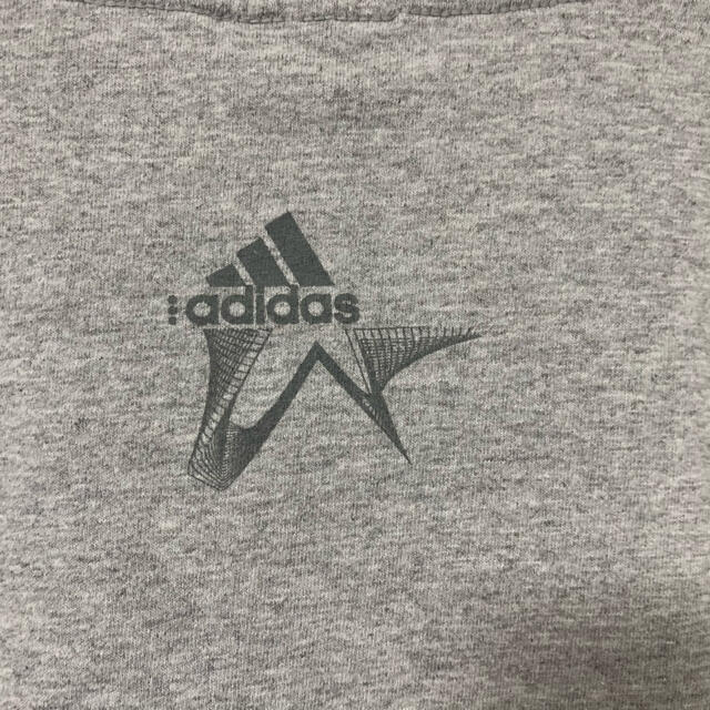 adidas(アディダス)の【2XL】adidas アディダス USA製 古着 シンプルロゴティー メンズのトップス(Tシャツ/カットソー(半袖/袖なし))の商品写真