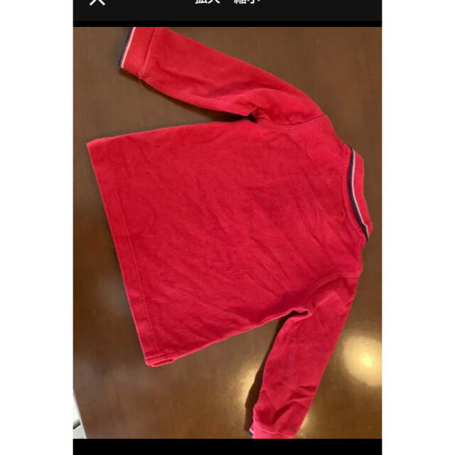 PETIT BATEAU(プチバトー)のプチバトー 長袖ポロシャツ キッズ/ベビー/マタニティのベビー服(~85cm)(Ｔシャツ)の商品写真