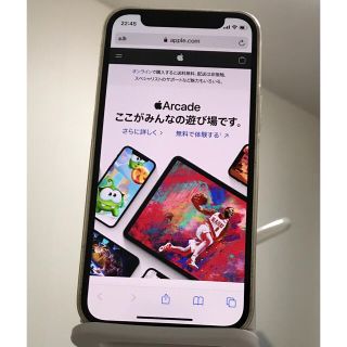 アップル(Apple)のiPhone 12 mini 128GB Sim free White Used(スマートフォン本体)