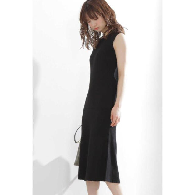 PROPORTION BODY DRESSING(プロポーションボディドレッシング)のしまちゃん様専用♡リブロングニットワンピース レディースのワンピース(ロングワンピース/マキシワンピース)の商品写真