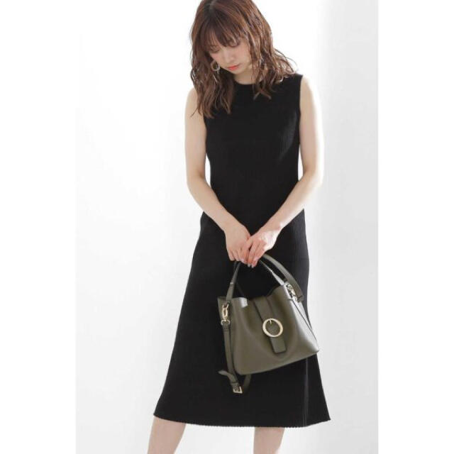 PROPORTION BODY DRESSING(プロポーションボディドレッシング)のしまちゃん様専用♡リブロングニットワンピース レディースのワンピース(ロングワンピース/マキシワンピース)の商品写真