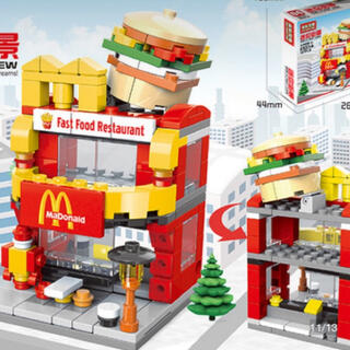 LEGO 互換性　マック レゴ　ビルディングブロック　ショップ　おもちゃ(模型/プラモデル)