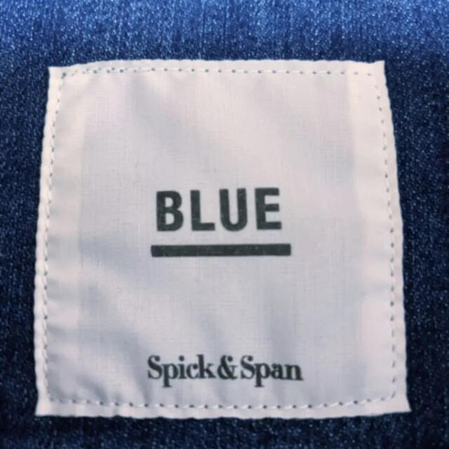 Spick & Span(スピックアンドスパン)の新品未使用 スピックアンドスパン BLUE Gジャン レディースのジャケット/アウター(Gジャン/デニムジャケット)の商品写真