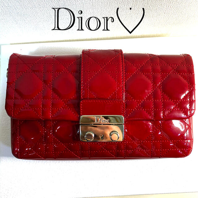 Dior(ディオール)の超美品！ディオール Dior チェーンウォレット 長財布 レディースのファッション小物(財布)の商品写真