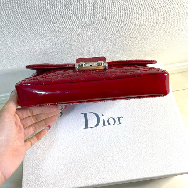 超美品！ディオール Dior チェーンウォレット 長財布