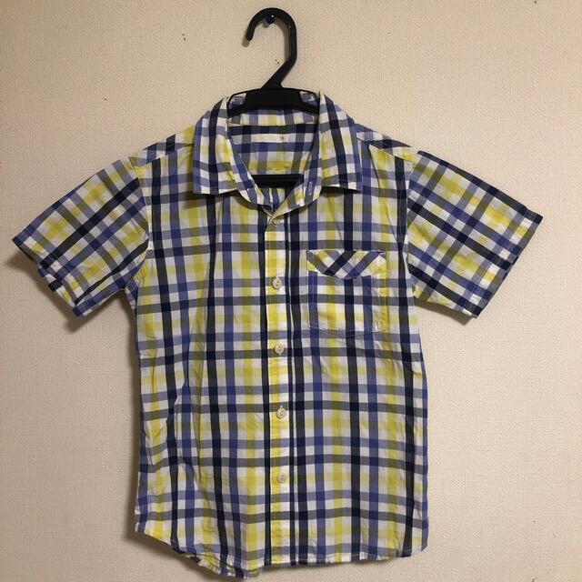 GU(ジーユー)のキッズ 半袖シャツ GU 130size 中古 キッズ/ベビー/マタニティのキッズ服男の子用(90cm~)(Tシャツ/カットソー)の商品写真