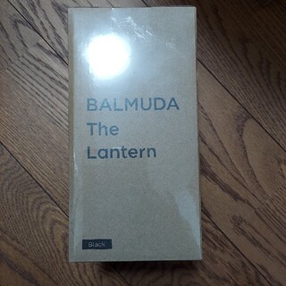 バルミューダ(BALMUDA)のバルミューダ　ランタン　黒　新品未開封(ライト/ランタン)