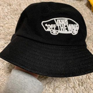 ヴァンズ(VANS)のvans バケットハット 未使用 黒(ハット)