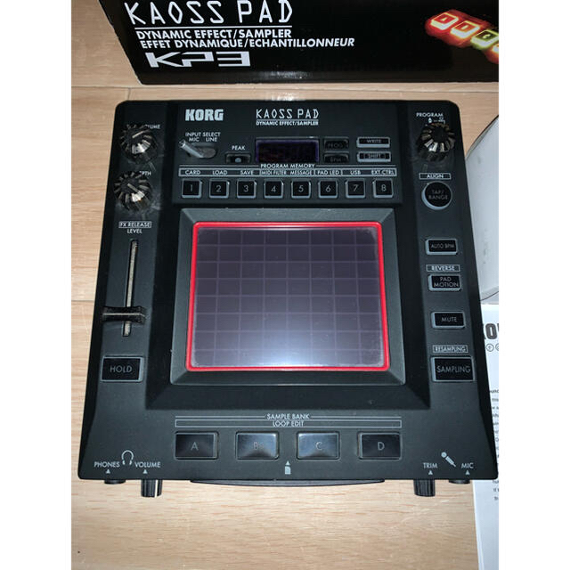 yama0217様専用】KORG / KAOSS PAD KP3+おまけ付き yama0217様専用】KORG / KAOSS PAD KP3+おまけ付き