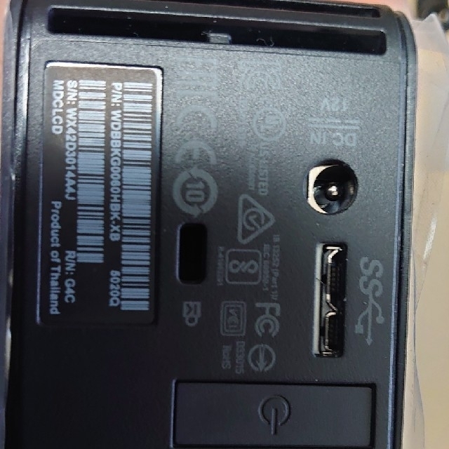 東芝 4TB HDD MD04ACA400　外付けHDDケース付き 1