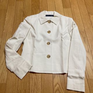 ラルフローレン(Ralph Lauren)のラルフローレン  白ジャケット　１１号(テーラードジャケット)