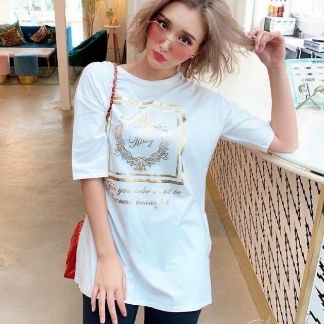 Rady(レディー)のrady♡ホテルシリーズTシャツ レディースのトップス(Tシャツ(半袖/袖なし))の商品写真