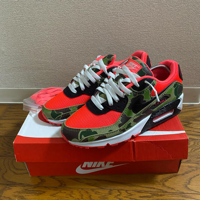 NIKE AIRMAX90 エアマックス90 ダックカモ　25.0cm