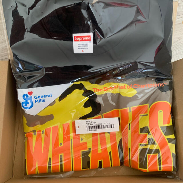 Supreme(シュプリーム)の新品未使用　Supreme Wheaties Tee Lサイズ　シュプリーム  メンズのトップス(Tシャツ/カットソー(半袖/袖なし))の商品写真