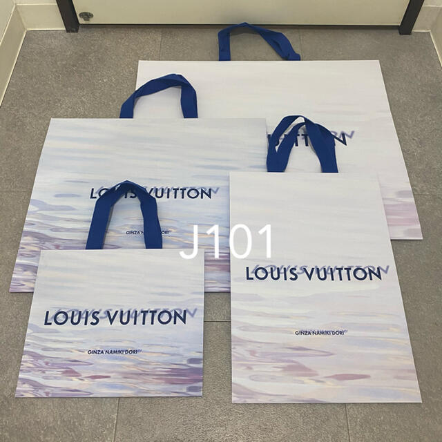 LOUIS VUITTON - ルイヴィトン 並木通り店 限定ショッパー 4枚セットの