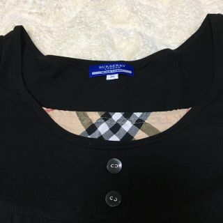 バーバリーブルーレーベル(BURBERRY BLUE LABEL)のバーバリーブルーレーベル　半袖Ａライン　チュニック(チュニック)