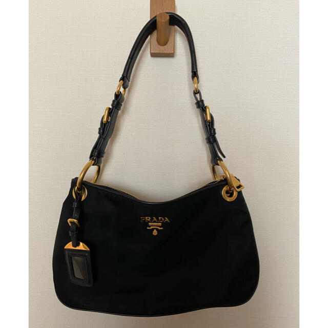 PRADA テスート×レザーbag