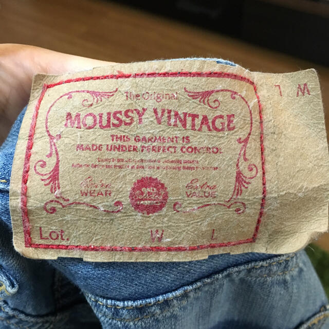 moussy(マウジー)のじゃすみん様専用 マウジー ヴィンテージデニム レディースのパンツ(デニム/ジーンズ)の商品写真