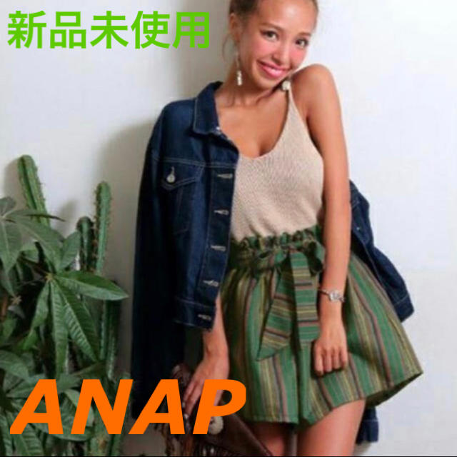 ANAP(アナップ)のANAP 新品未使用 ショートパンツ レディースのパンツ(ショートパンツ)の商品写真