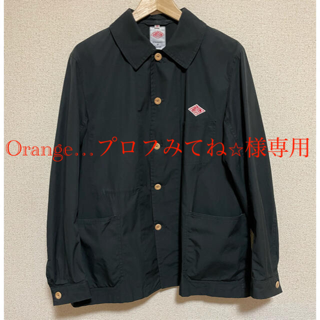 DANTON(ダントン)のOrange…プロフみてね⭐︎様専用　DANTON ダントン カバーオール 38 メンズのジャケット/アウター(カバーオール)の商品写真